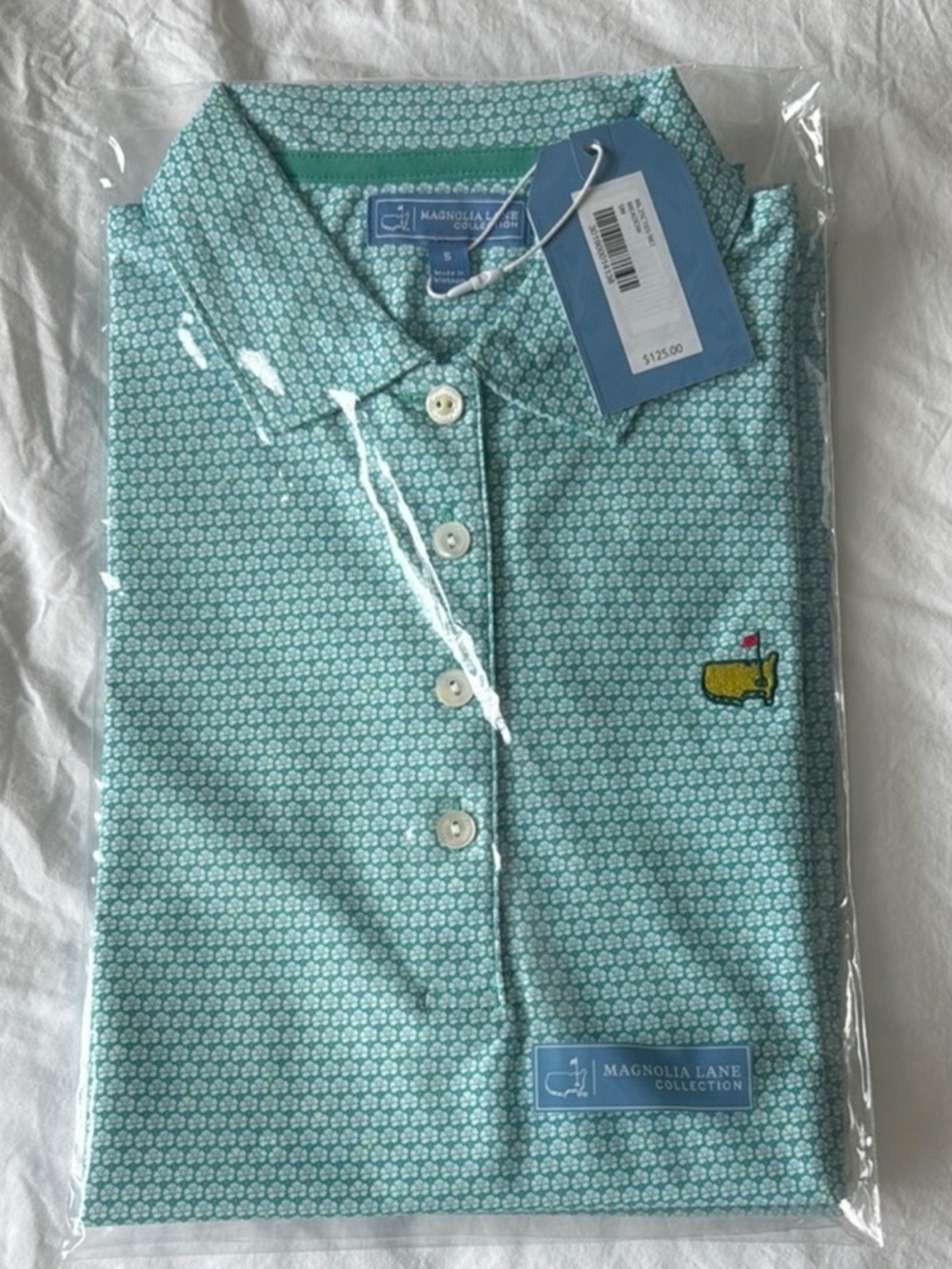 Masters Magnolia Lane Women’s Light Green Golf Polo